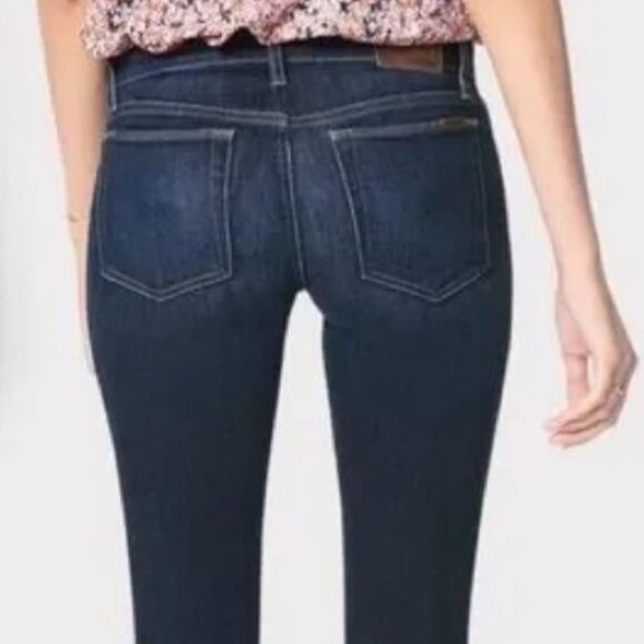 Joe's Jeans The Visionnaire Boot Leg Stretch Mid Rise Skinny Jean Pants Dark 28 - Picture 10 of 16